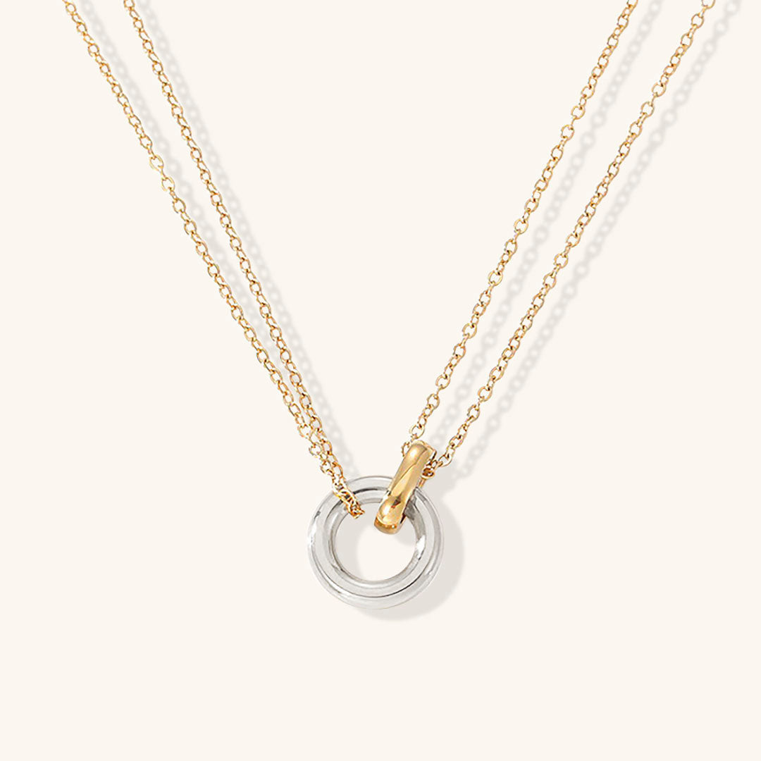 Elegant Sabrina Gold Necklace