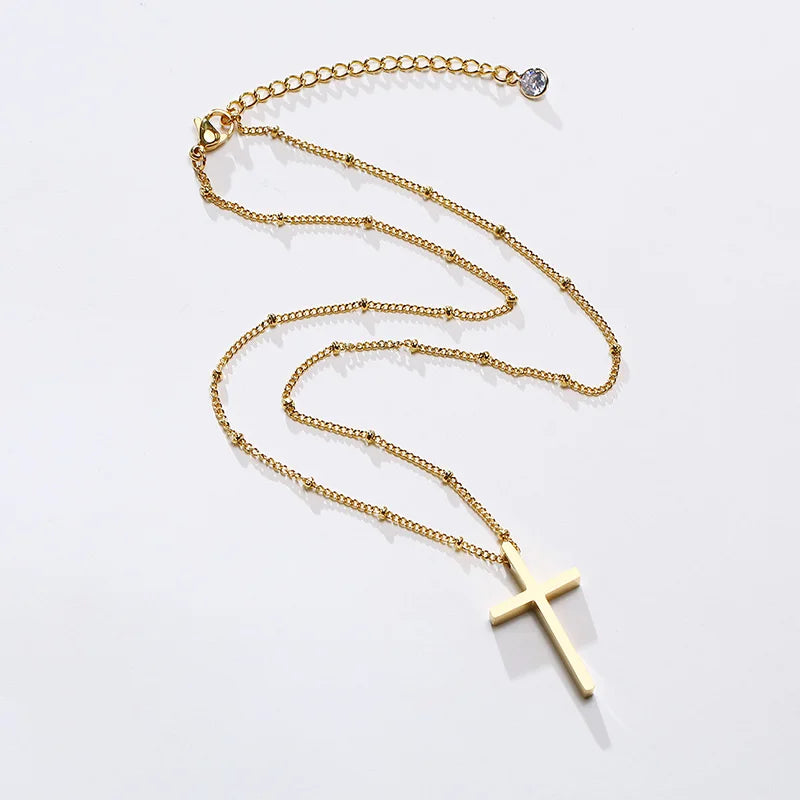 Classic Cross Pendant Necklace