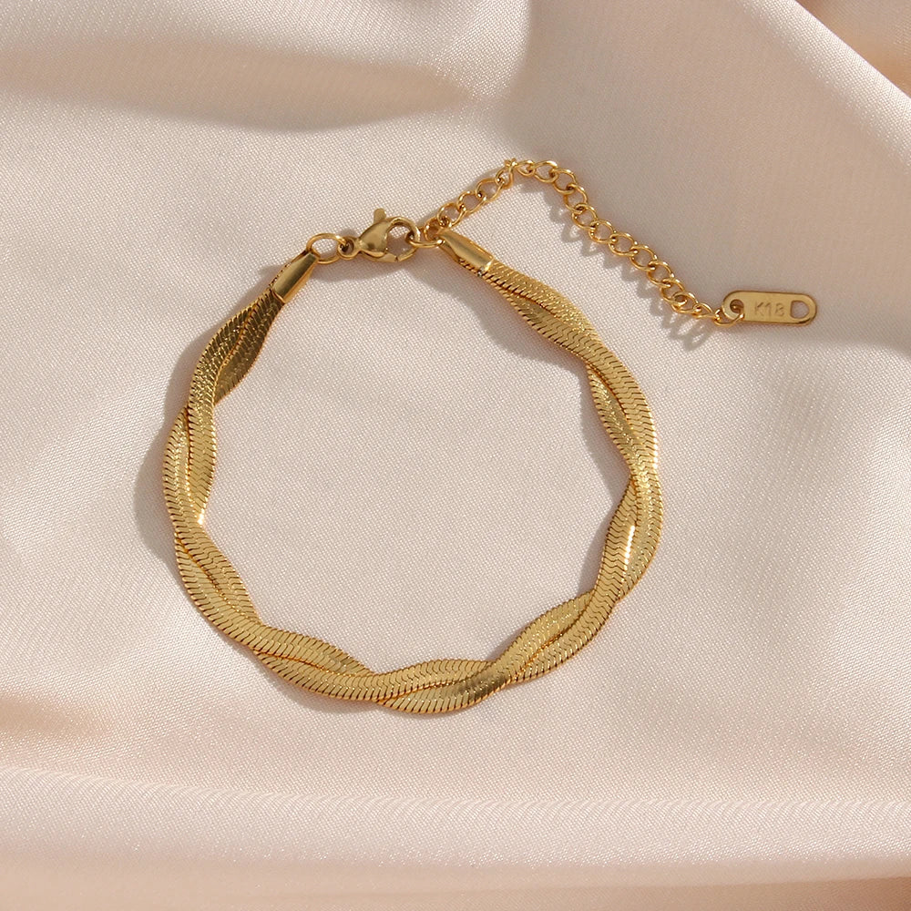 Modern Minimalist Chain Jewelry Set