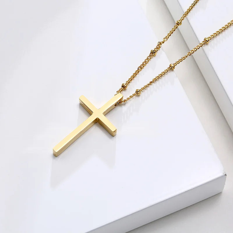 Classic Cross Pendant Necklace