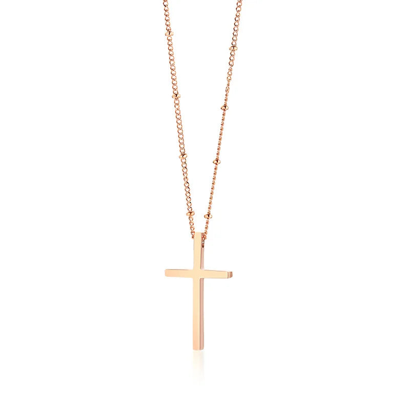 Classic Cross Pendant Necklace