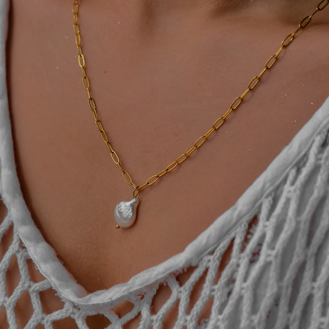 Timeless Angelika Pearl Necklace
