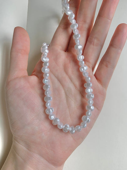 Stella Glamorous Pearl Cluster Necklace