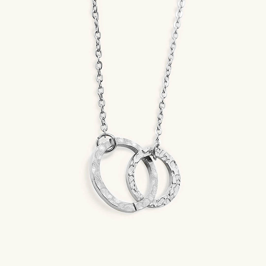 Radiant Isabelle Gleaming Gold Ring Necklace