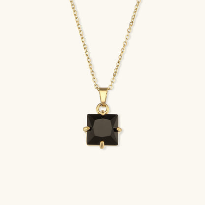 Elegant Jade Diamond Necklace