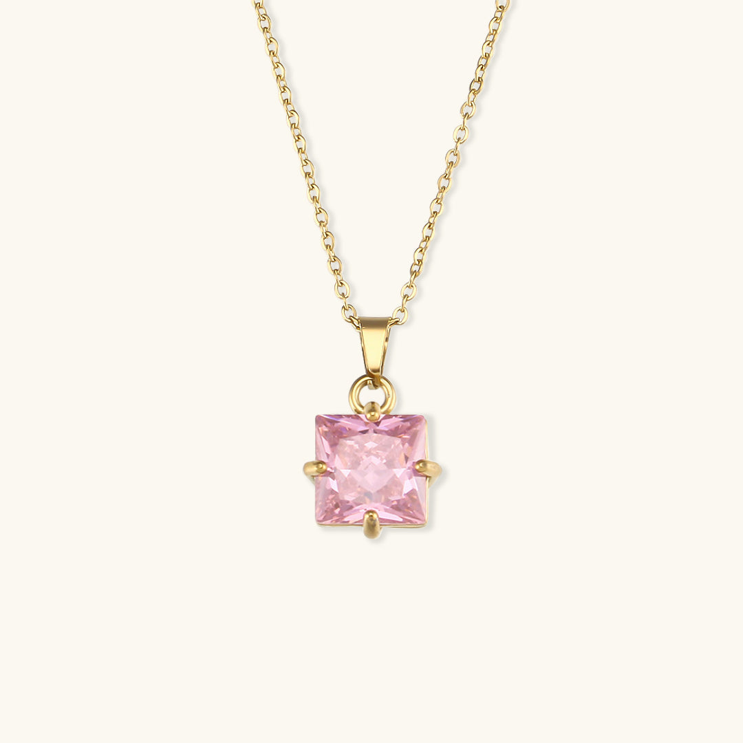 Elegant Jade Diamond Necklace