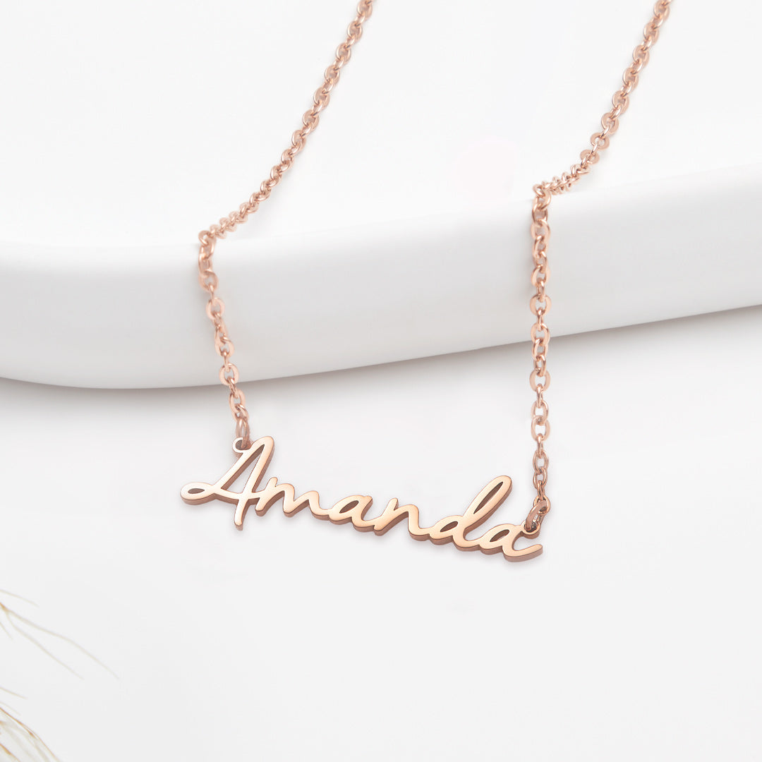 Daisy Personalized Name Necklace