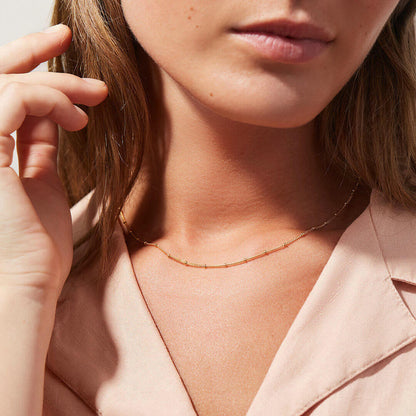 Elegant Gold Chain Necklace