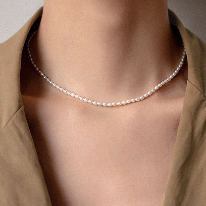 Avaria Freshwater Pearl Choker Necklace