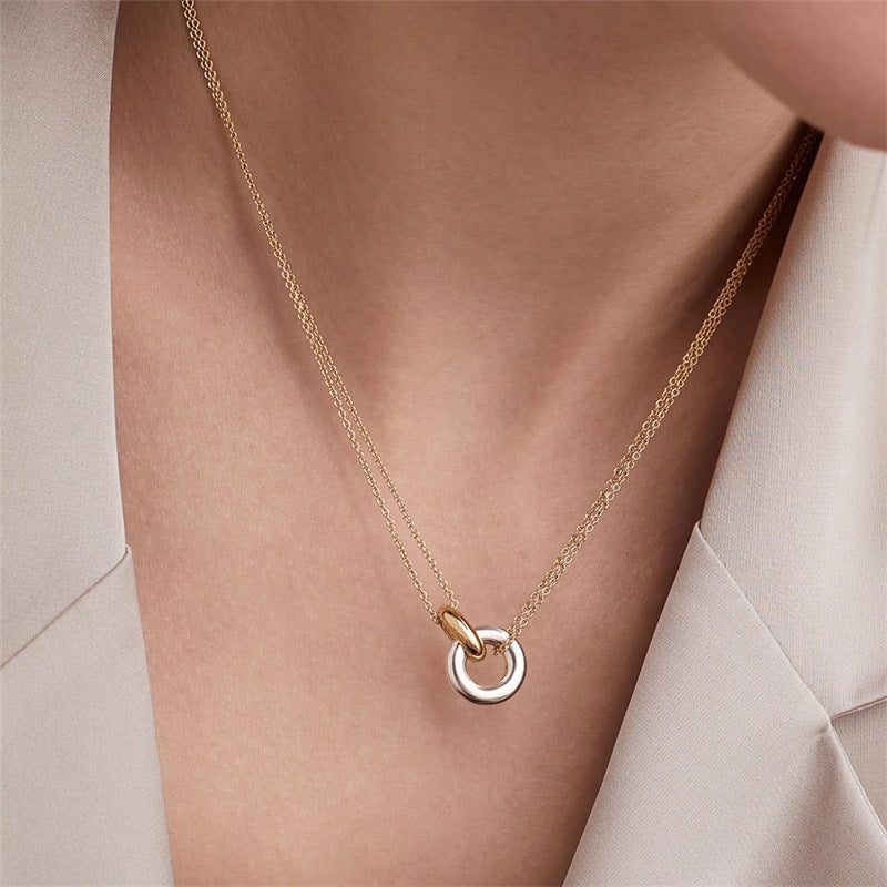 Elegant Sabrina Gold Necklace