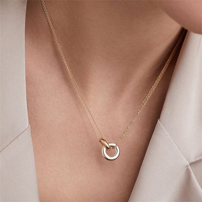 Elegant Sabrina Gold Necklace