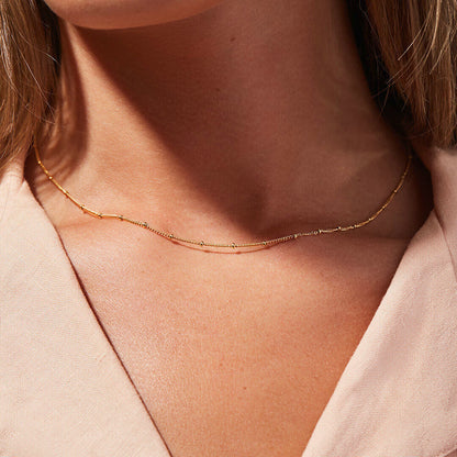 Elegant Gold Chain Necklace