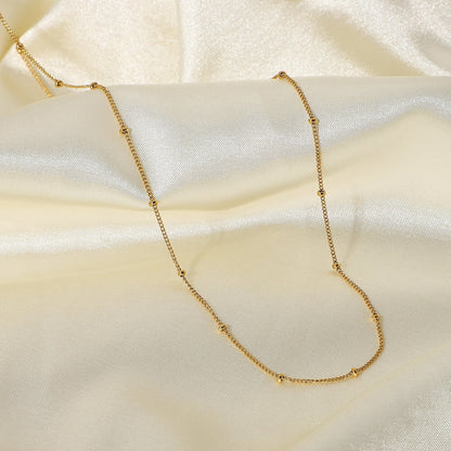 Elegant Gold Chain Necklace