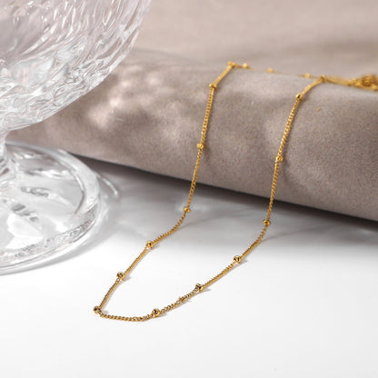 Elegant Gold Chain Necklace