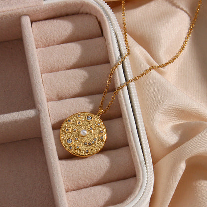 Cosmic Leilani Celestial Statement Necklace