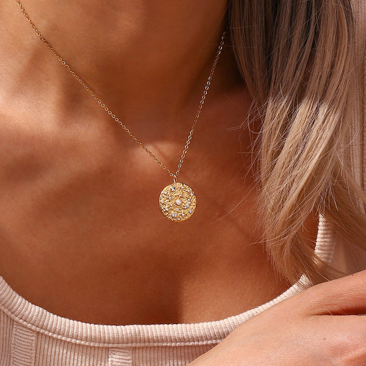 Cosmic Leilani Celestial Statement Necklace