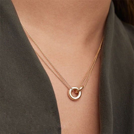 Elegant Sabrina Gold Necklace