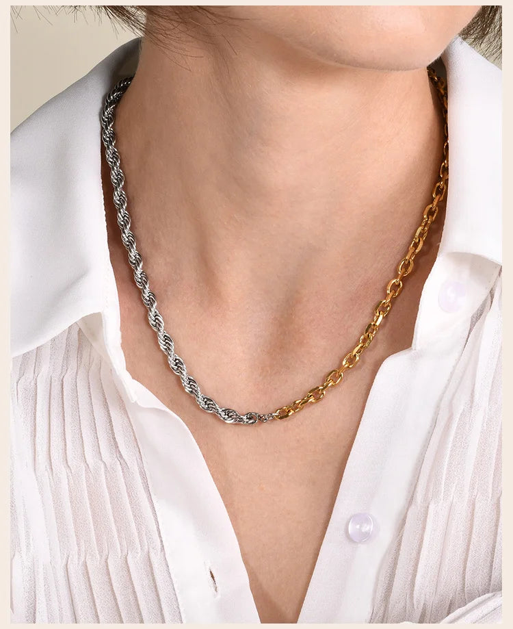 Chic Hip-Hop Chain Necklace