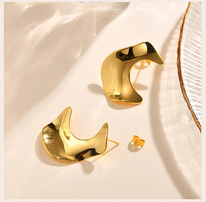 Geometric Stud Earrings