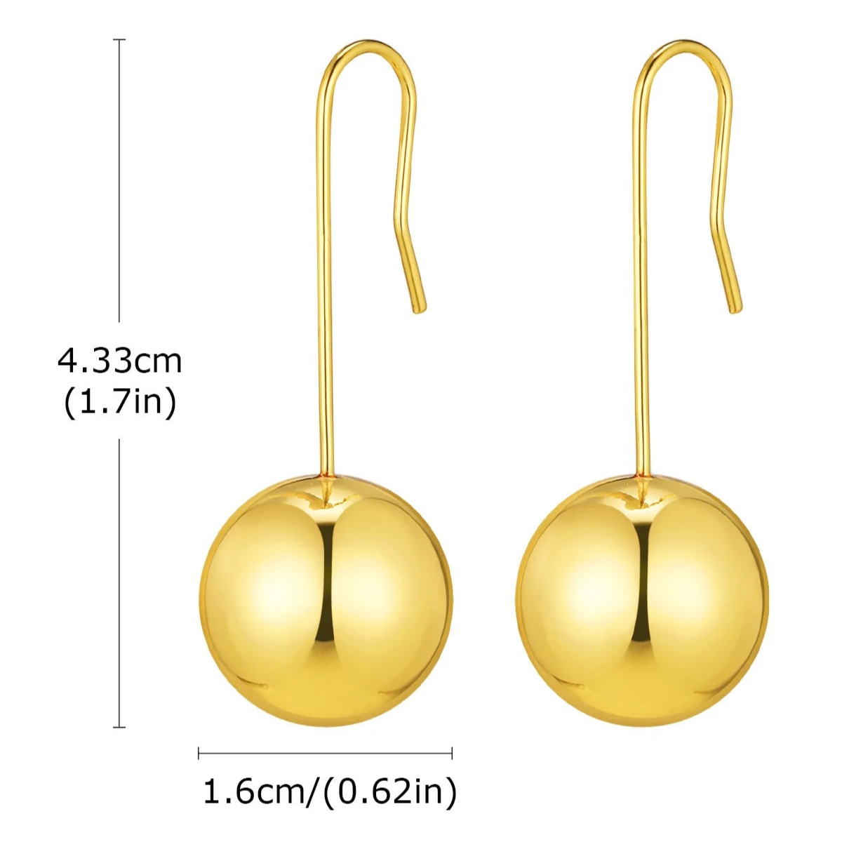 Ball Drop Earrings