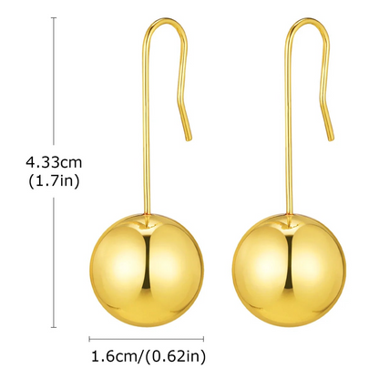 Ball Drop Earrings