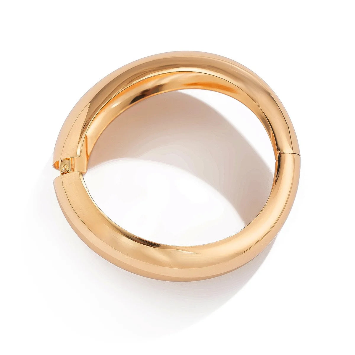 Bold Geometric Cuff Bangle