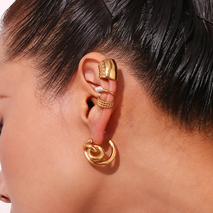 Irregular Statement Drop Earrings