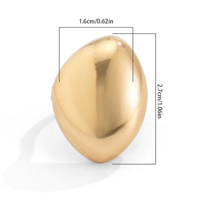 Bold Geometric Open Ring