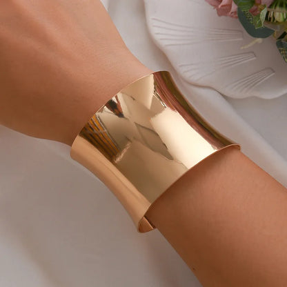 Exaggerated Wide Cuff Bangle