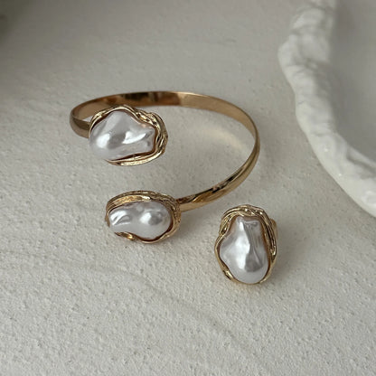 Baroque Pearl Jewelry Set