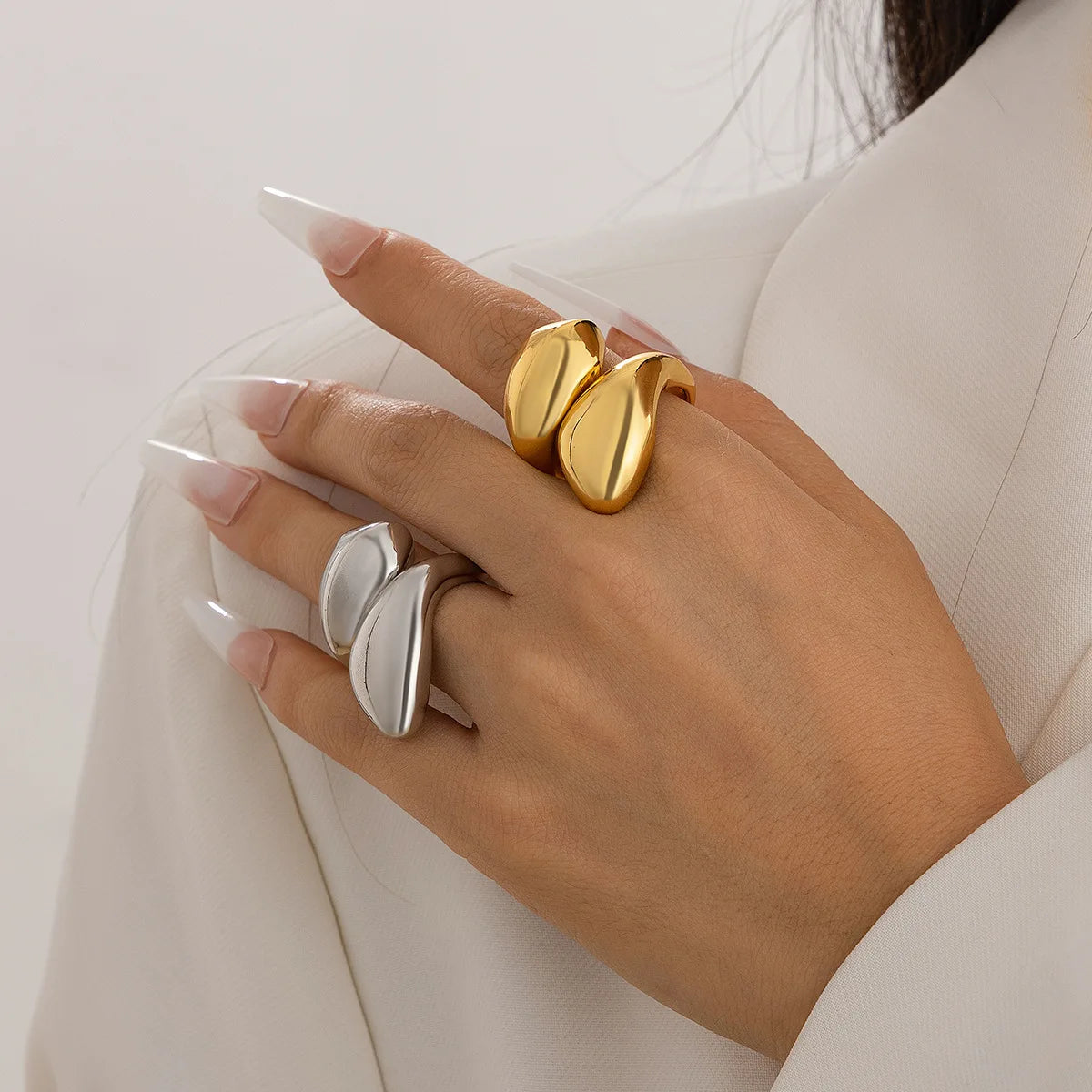 Irregular Geometric Statement Ring