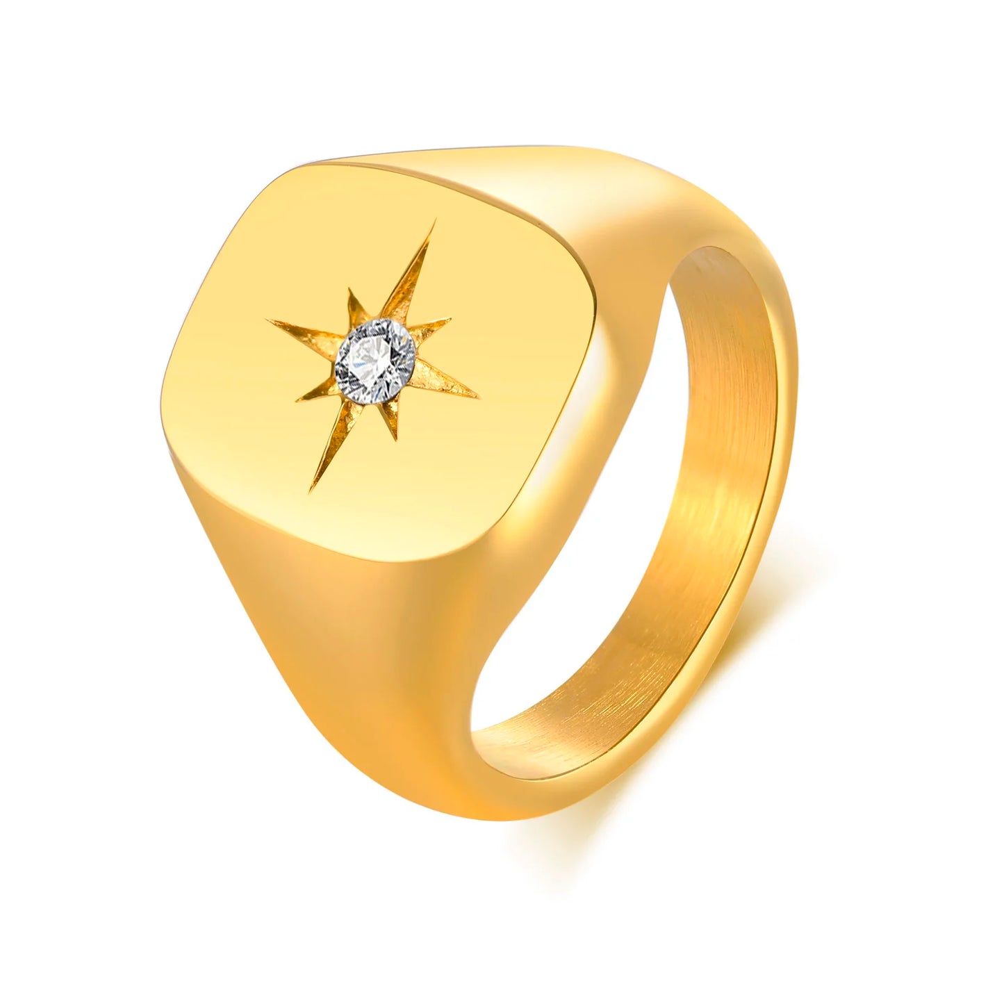 Star Signet Ring