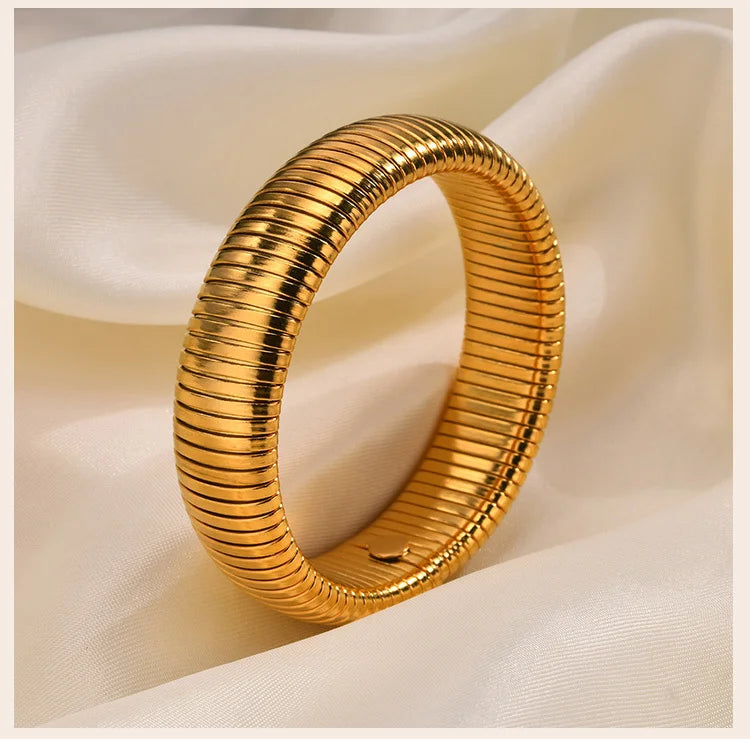 Stretch Link Bangle Bracelet