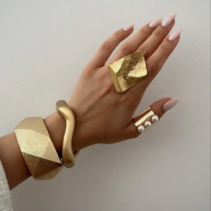 Roman-Inspired Statement Bangle