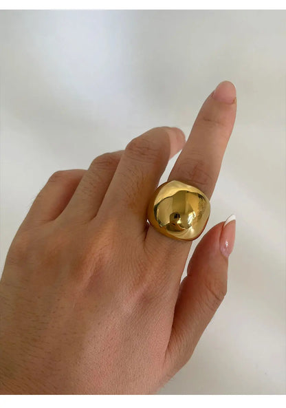 Bold Stackable Dome Ring
