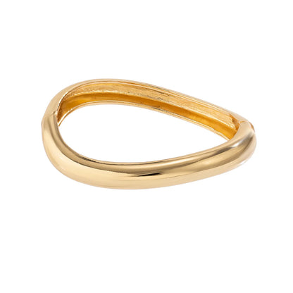 Statement Wide Cuff Metal Bangle