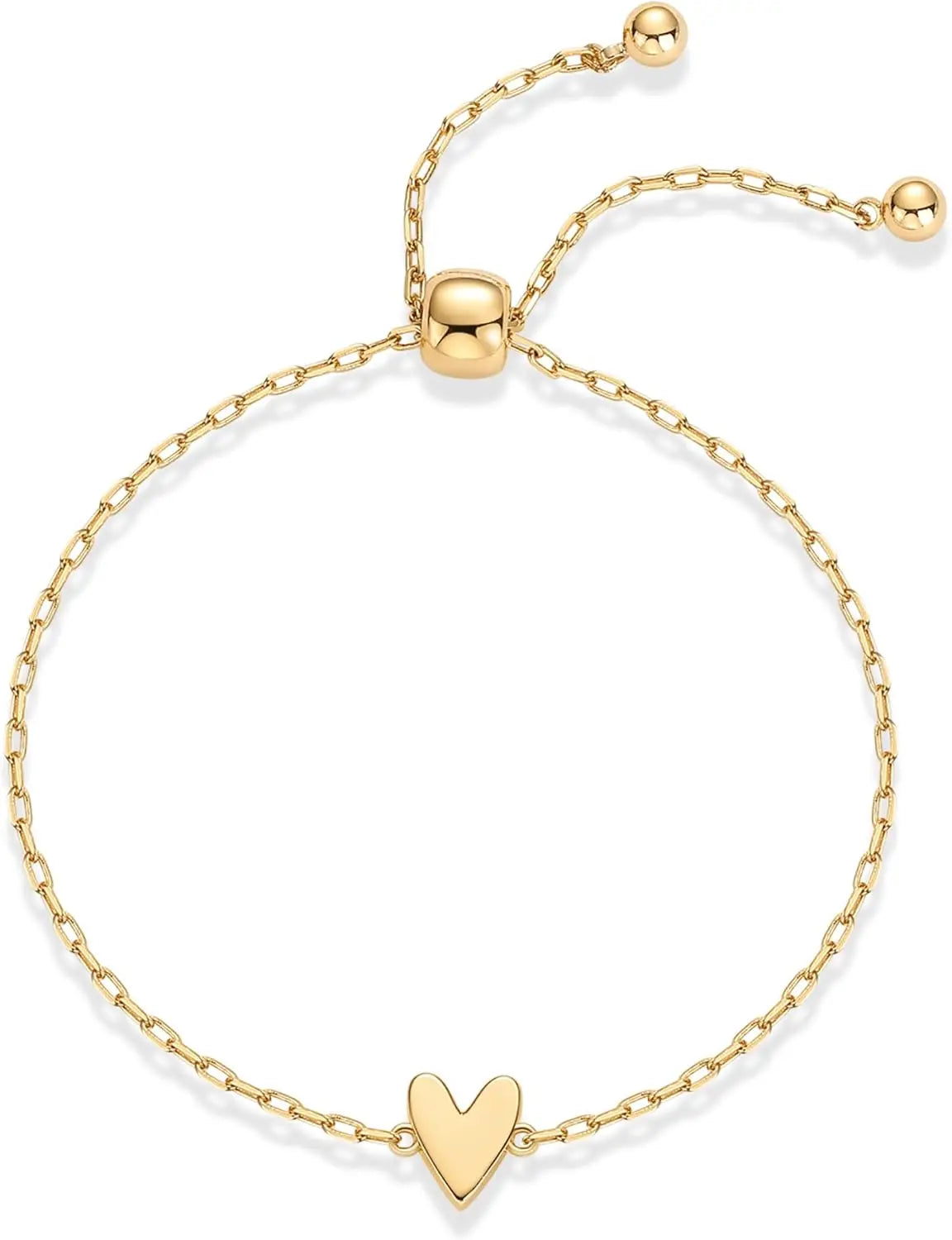 Matching Heart Charms Bracelet