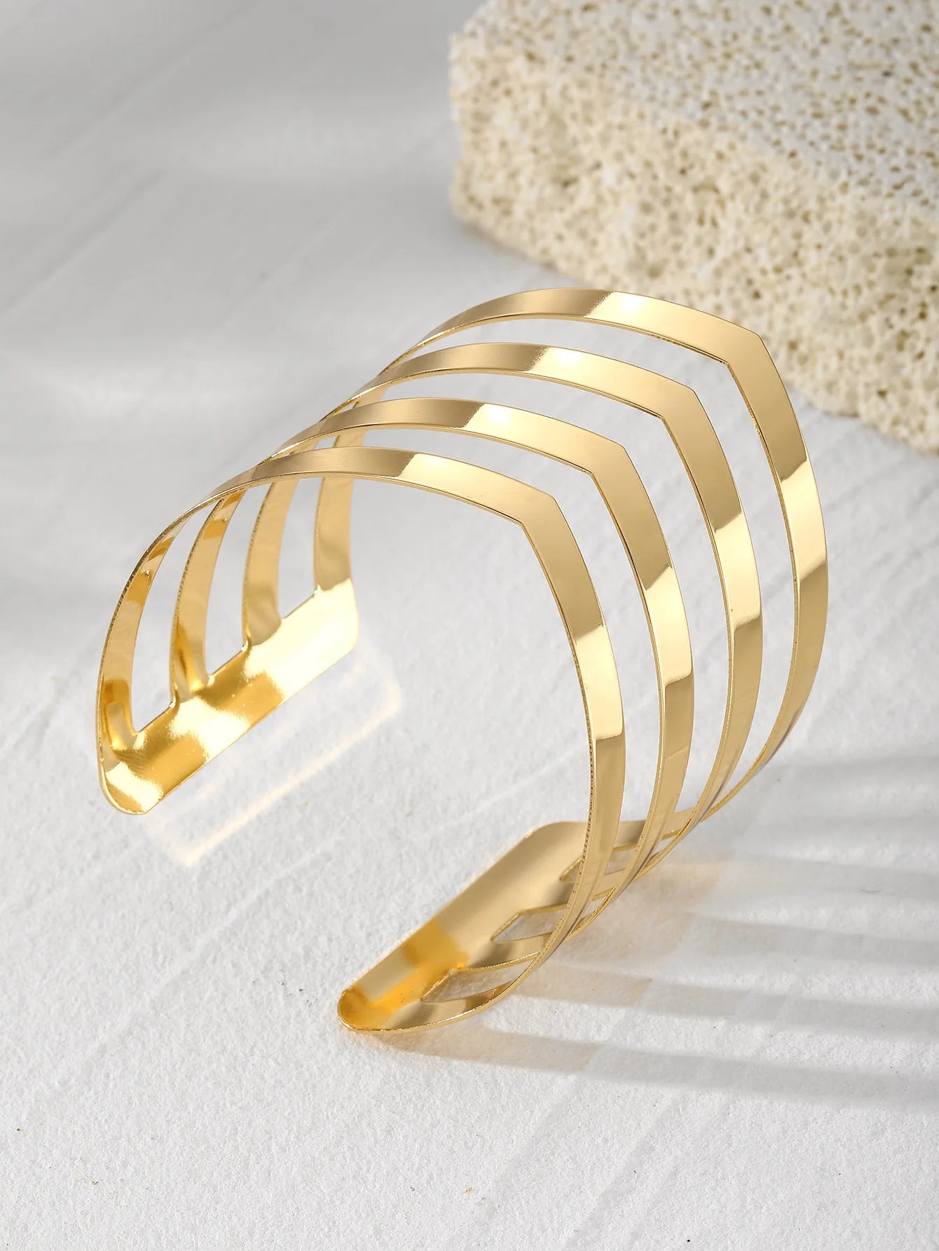 Leaf Cuff Bangle