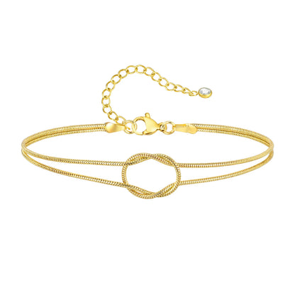 Love Knot Infinity Bracelet