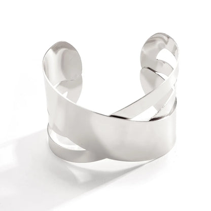 Irregular Hollow Cuff Bracelet