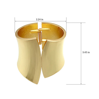 Bold Asymmetric Statement Bangle