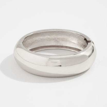 Exaggerated Chunk Cuff Bangle