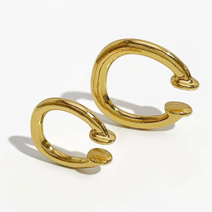 Geometric Ear Cuff Clip Earrings