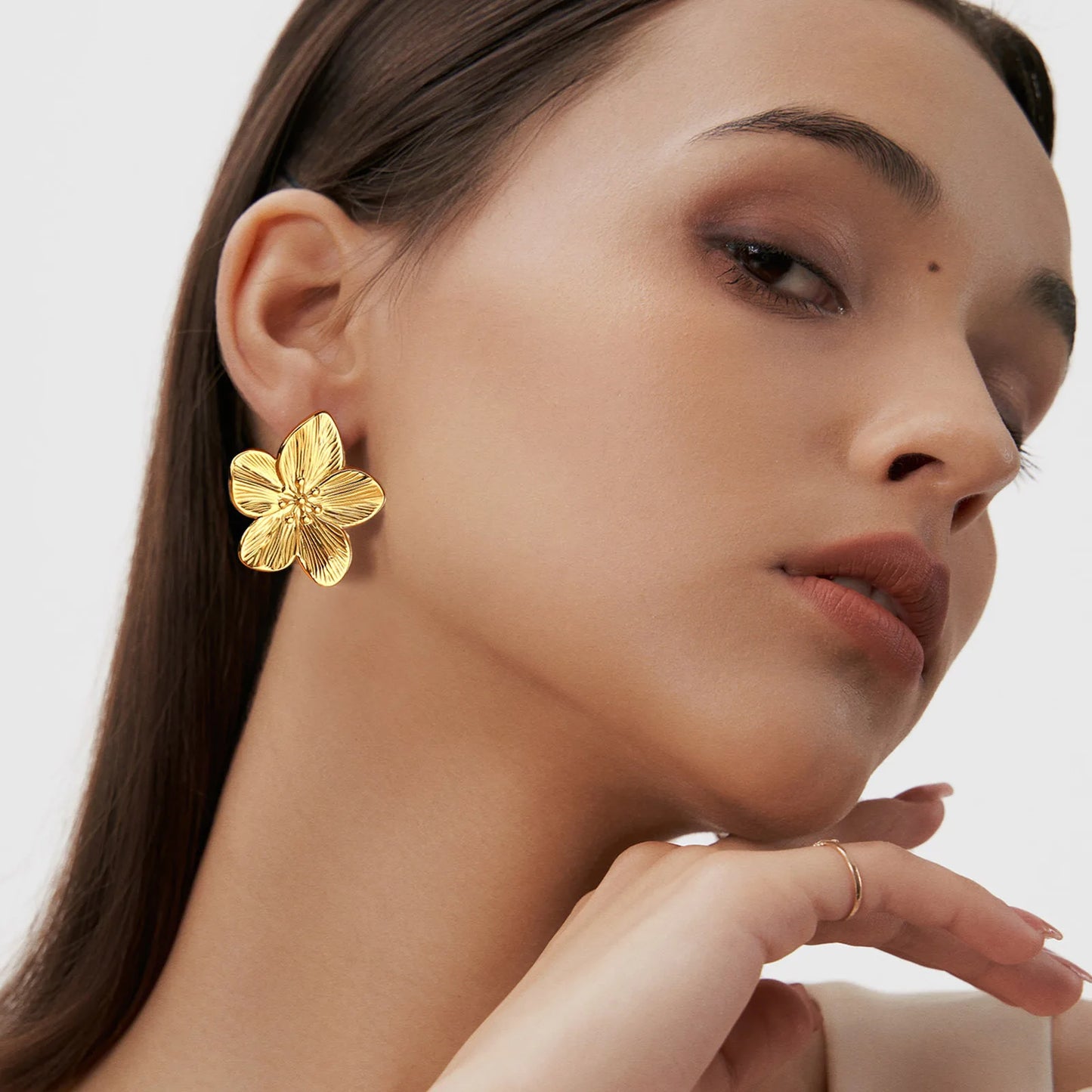 Floral Stud Earrings