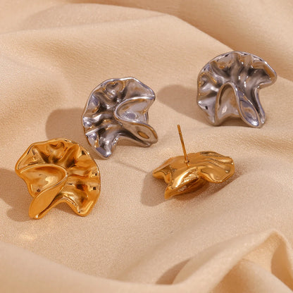 Contemporary Irregular Stud Earrings