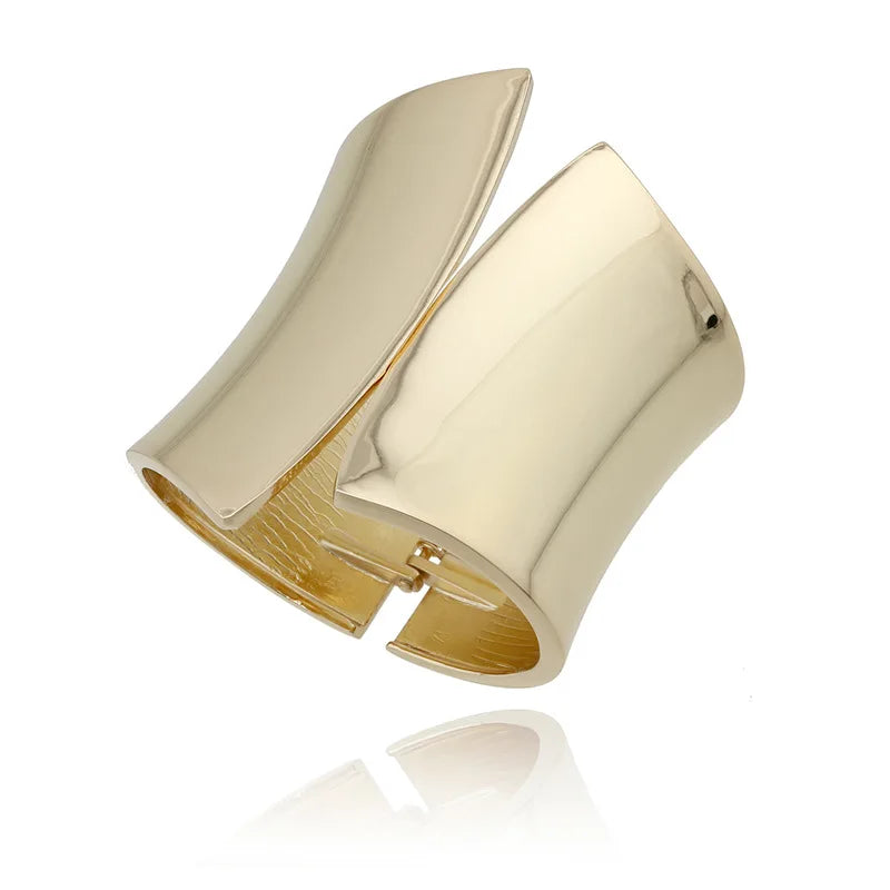 Bold Asymmetric Statement Bangle