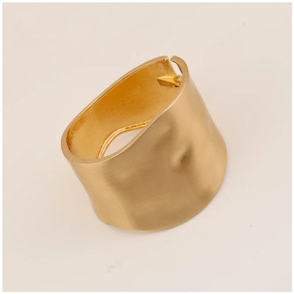 Bold Asymmetric Metal Bangle