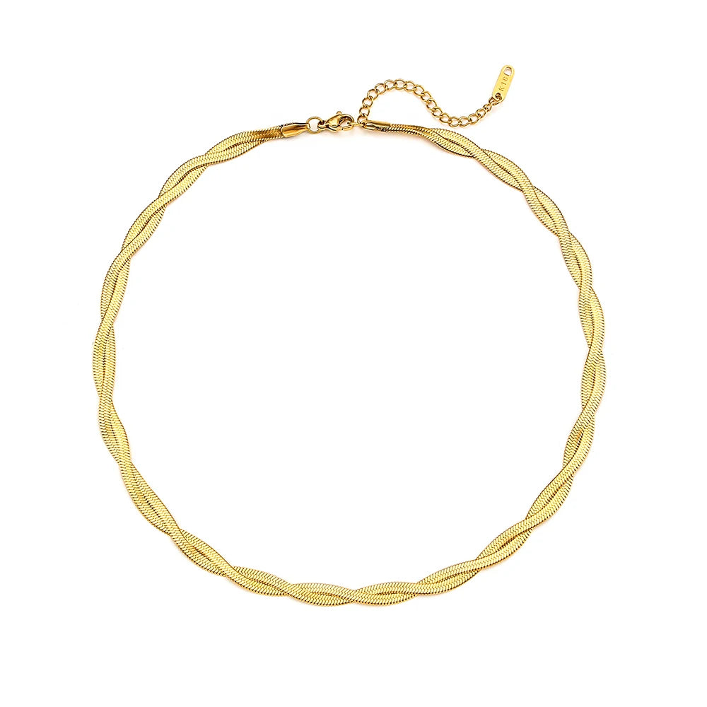 Modern Minimalist Chain Jewelry Set