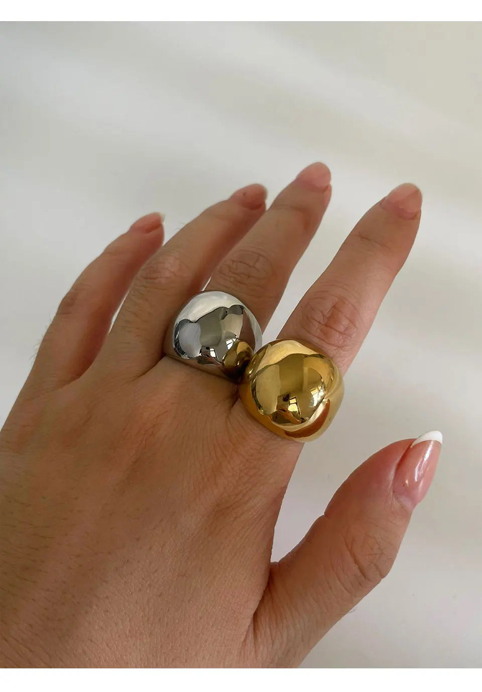 Bold Stackable Dome Ring