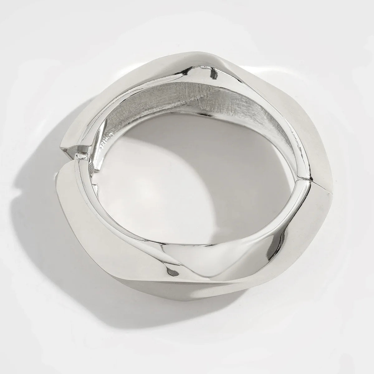 Exaggerated Chunk Cuff Bangle